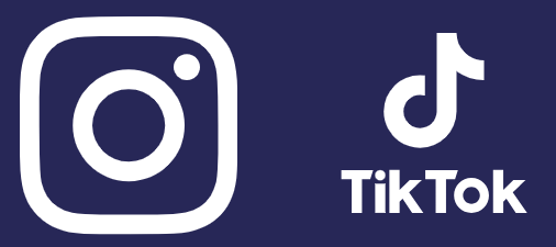 Instagram et TikTok